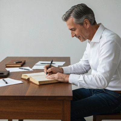 Migraine patient tracking triggers in a diary